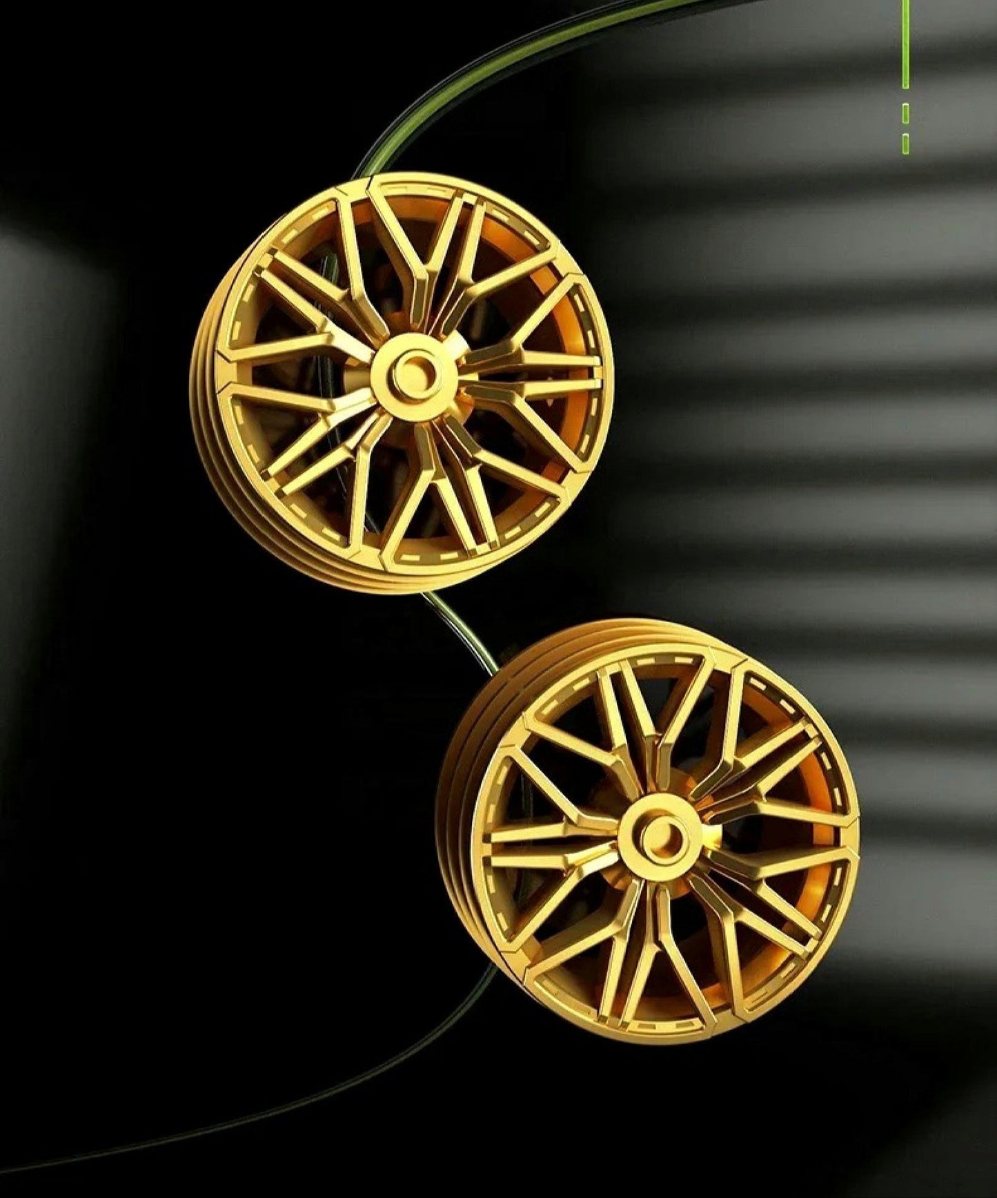Yeşil Lamborghini  | 1280 Parça