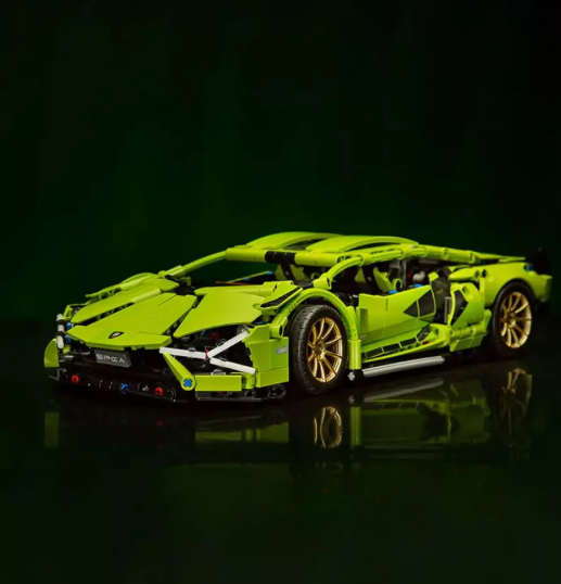 Yeşil Lamborghini  | 1280 Parça
