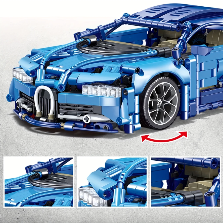 Mavi Bugatti | 1355 Parça