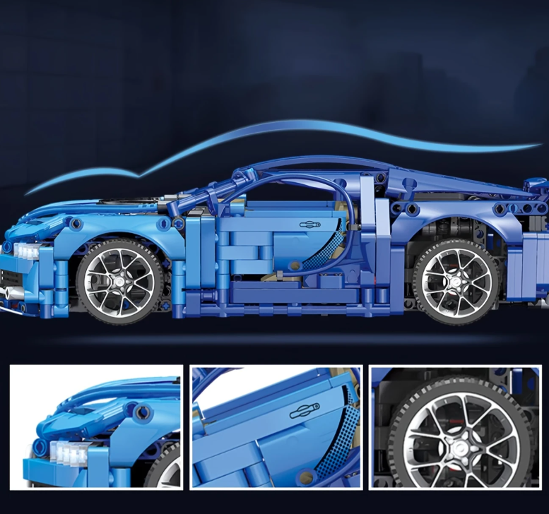Mavi Bugatti | 1355 Parça