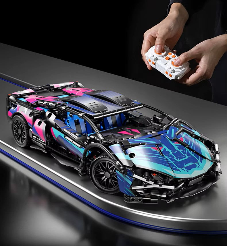 Cyberpunk Lamborghini | 1314 Parça
